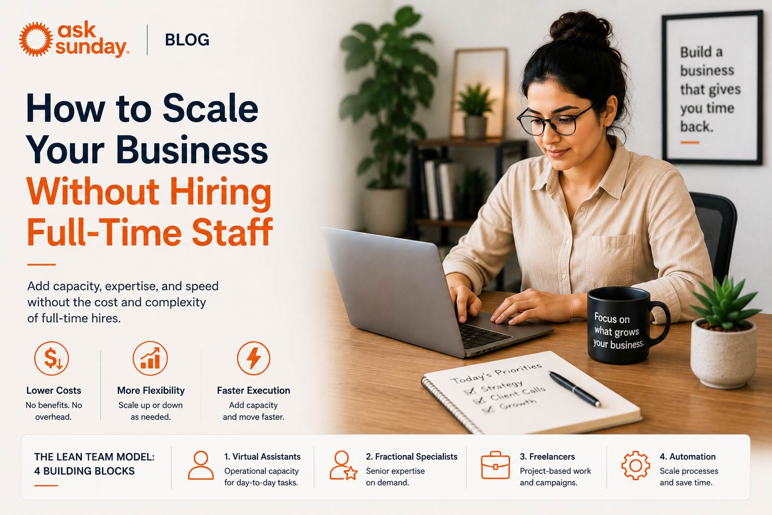 How to Scale Your Business Without Hiring Full-Time Staff